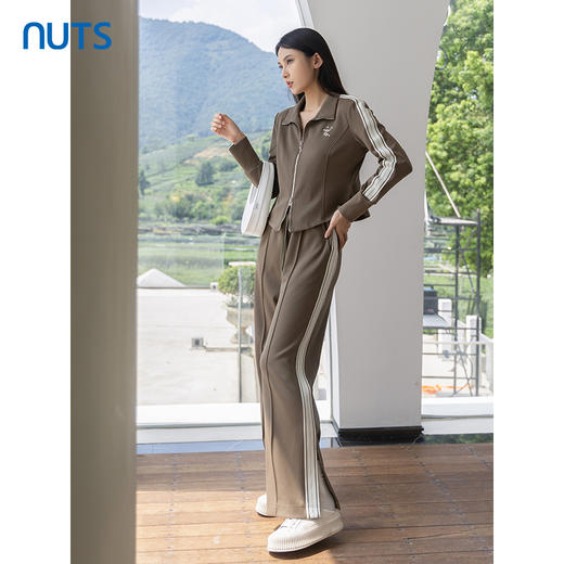 NUTS商场同款春秋款气质运动休闲短外套女4340410A1 商品图2