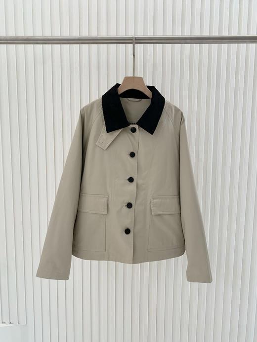 IC 高密斜纹棉夹克巴恩风短外套ME3836 商品图2