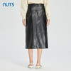 NUTS商场同款春秋款时尚甜酷气质皮裤半身裙女316063132B 商品缩略图4