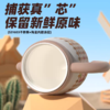 保温杯大肚吨吨杯950ML花伴森奶油红果 商品缩略图2