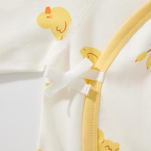 怡比快乐鸭鸭长袖系带哈衣HY25AUN010黄花色调52#-66# 商品图10