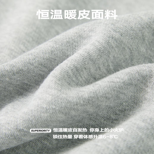 NPC潮牌CC系列小狗手刺绣连帽卫衣秋冬保暖锁温百搭CC3BST20卫衣 商品图4