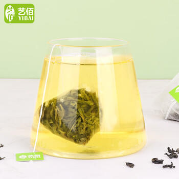 艺佰碧螺春原叶绿茶茶包袋泡茶办公会议棋牌室酒店招待茶60包/180g /水饮冲调 /茗茶 /绿茶 商品图7