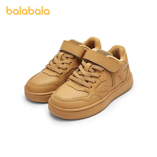 巴拉巴拉童鞋儿童板鞋男童鞋小白鞋运动鞋女童2025新春秋鞋子加绒 商品图4