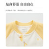 怡比快乐鸭鸭长袖开襟哈衣HY25AUN011黄花色调59#-90# 商品缩略图4