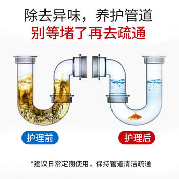 vilosi卫洛仕管道疏通液1L*3瓶厨房下水道强力疏通剂马桶地漏疏通清洁剂 /家庭清洁/纸品 /家庭环境清洁 /管道疏通剂 商品图5