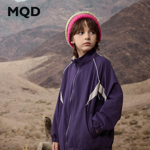 【MQD】男大童秋季新品工装户外潮酷机能感连帽外套 商品图0