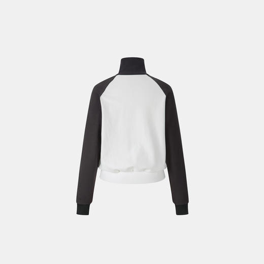 HERLIAN2025年秋季新品女士蝴蝶结印花撞色插肩袖开衫卫衣 商品图1