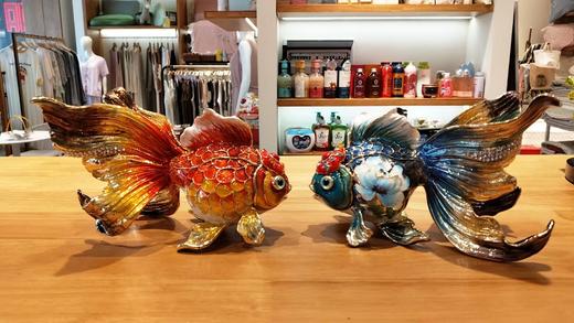 摆件金鱼摆件年年有鱼一对 商品图1