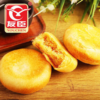 友臣 肉松饼营养早餐休闲零食蛋茶点2斤多网红年货礼盒1035g /休闲食品 /中式糕点 /其他中式糕点 商品图6