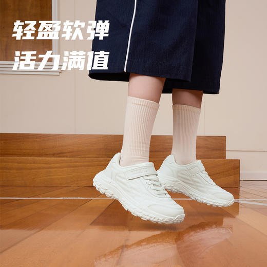 泰兰尼斯秋季新款耐磨透气儿童时尚女童男童休闲鞋轻便防滑运动鞋 T01D5C6821 商品图3
