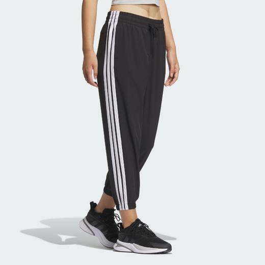 Adidas阿迪达斯3-STRIPES WOVEN E 7/8 PANTS 束脚运动休闲九分裤 商品图2