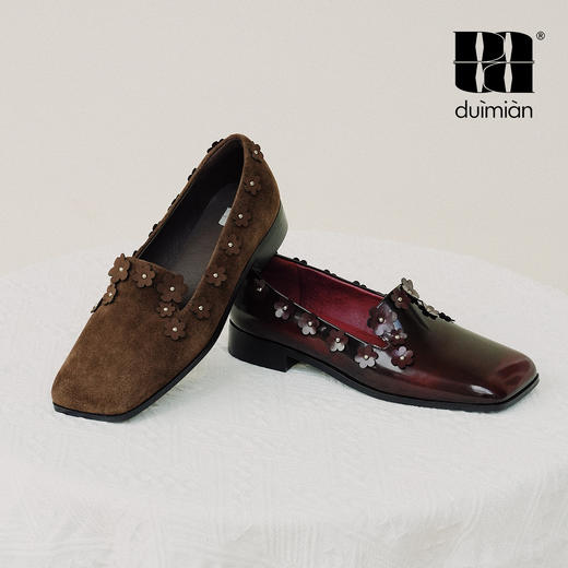对面duimian-花簇乐福鞋单鞋 商品图3