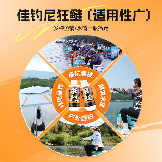 佳钓尼狂鲢鲢鱅小药精选原料味型纯正专攻鲢鱅鱼情 商品图4