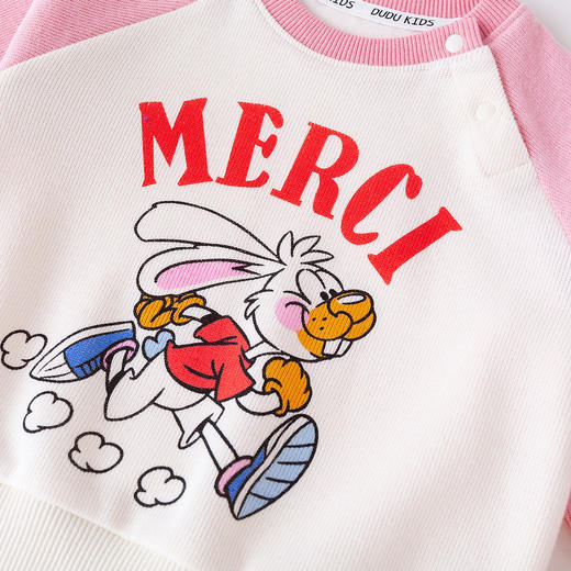 嘟嘟家童装儿童卫衣秋季卡通女宝打底衫洋气男童长袖潮宝宝秋装潮 商品图2