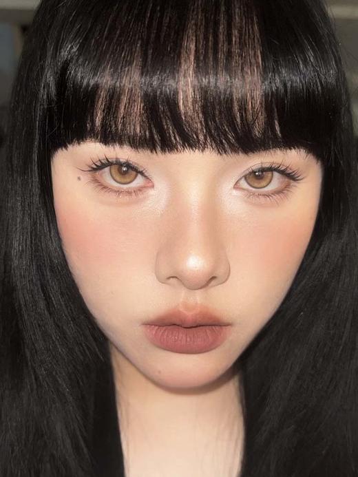 Tom doll 日抛 四片装 无畏琥珀 直径14.2mm着色13.4mm 商品图5