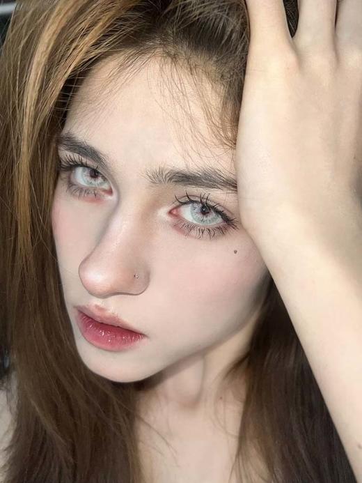 Tom doll 半年抛 银狐  直径14.5mm着色14.2mm 商品图0