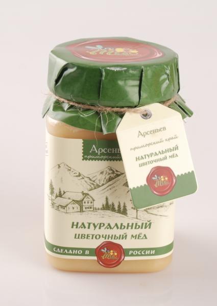 【中欧班列精选】俄罗斯原装进口俄蜜源小蜜蜂百花蜜500g装 小蜜蜂荞麦蜜500g装 小蜜蜂葵花蜜500g装 商品图1