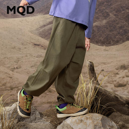 【MQD】男大童秋季新品经典百搭束脚休闲长裤 商品图1