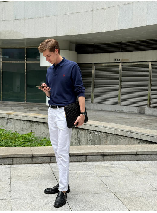 25秋季新款！R.L 经典款定制合身版型Polo衫 CX203 商品图3
