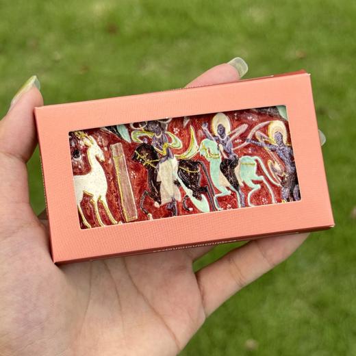 【 鎏金陶瓷冰箱贴】敦煌文创鎏金陶瓷冰箱贴2025新款 商品图1