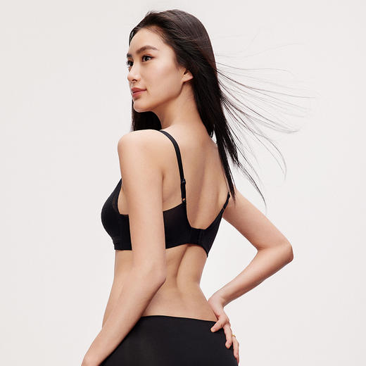 2F【Fandecie芬狄诗】新品网纱风巢舒挺杯无钢圈透气舒适女士文胸FB00636 商品图4