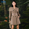 NUTS春秋季新款设计感气质通勤收腰短款西装连衣裙女415101002 商品缩略图1