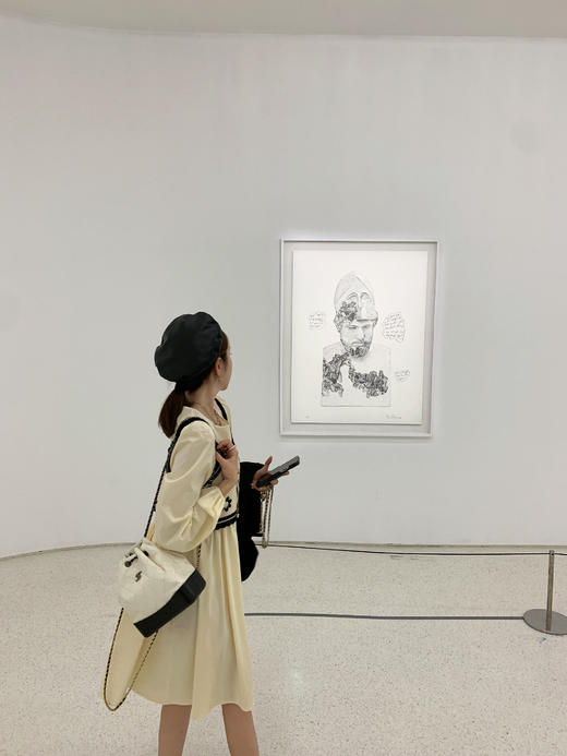 金蘑菇菇【纽约艺术馆】设计感复古棋盘格针织背心马甲女 商品图4