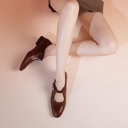 【云粉节】BF楼westory秋季新款圆头复古玛丽珍 商品图2