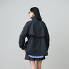 NEELLY纳俪商场同款秋季新款气质百搭中长款风衣女宽松休闲长外套N25084F04404 商品缩略图1