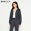 NEELLY纳俪商场同款秋新款时尚休闲正肩显瘦卫衣外套女个性短外套N25084C04409 商品缩略图0