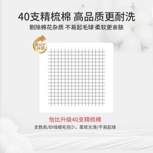 怡比鹅宝日记4层纱布多功能巾HY25AUP200白蓝色调110*110cm 商品图4