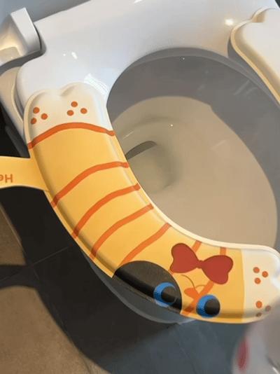 【家居百货】到手3对‼入了这个马桶垫厕所都变好看了...被家人夸会买‼是颜值超高的马桶垫，造型也太可爱啦~~ 商品图1