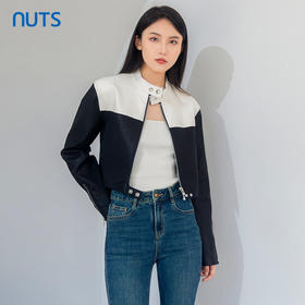 NUTS商场同款春秋款时尚甜酷气质短外套女4340415A1