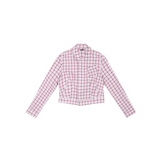 oneup格子短款外套 商品图5