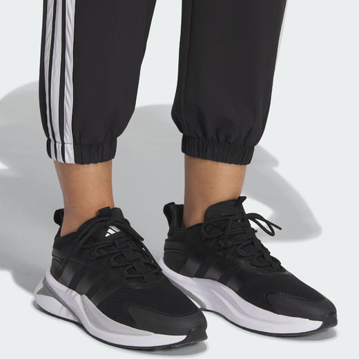 Adidas阿迪达斯3-STRIPES WOVEN E 7/8 PANTS 束脚运动休闲九分裤 商品图3