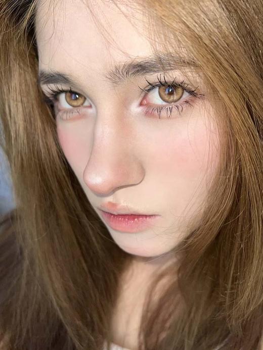 Tom doll 日抛 四片装 无畏琥珀 直径14.2mm着色13.4mm 商品图3