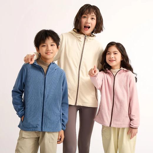 2025秋冬新品龙之涵云朵暖绒玉米格连帽上衣 商品图11