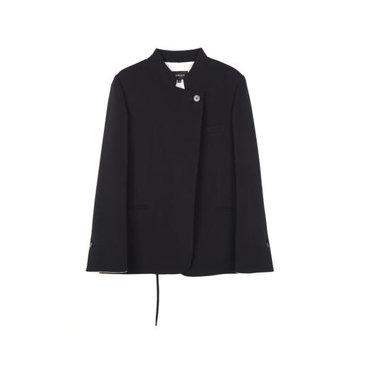 NEELLY纳俪商场同款秋季新款时尚廓形气质西装外套高级设计感西服N25084C04603 商品图3