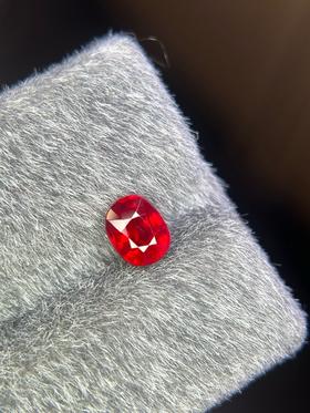 1ct刻面红宝石裸石