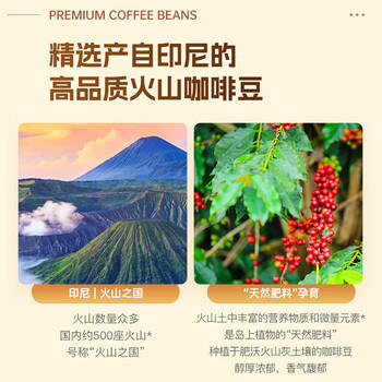 可比可（KOPIKO）速溶咖啡豪享卡布奇诺30.25g*24 三合一咖啡粉冲调饮品印尼进口 /水饮冲调 /咖啡 /速溶三合一 商品图4