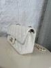 香奈儿 CF 升级版  大mini小羊皮  白色 (LZ) 商品缩略图1