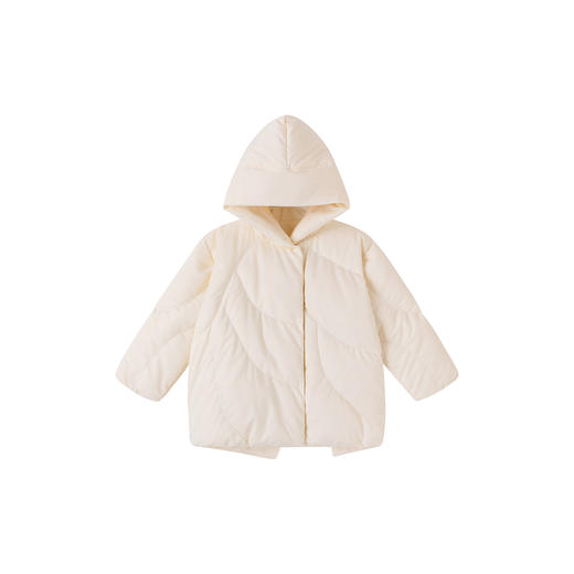 【高定系列】英氏儿童羽绒服秋冬白鸭绒连帽防风保暖御寒新款超韧绒 商品图4