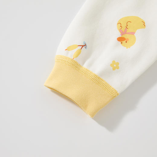 怡比快乐鸭鸭长袖系带哈衣HY25AUN010黄花色调52#-66# 商品图12