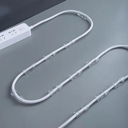 （60个）通用电线固定器理线器无痕墙面固定墙面卡扣网线走线排插火漆印章 商品图2
