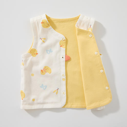 怡比快乐鸭鸭内着马甲HY25AUN013黄花色调80#-120# 商品图14