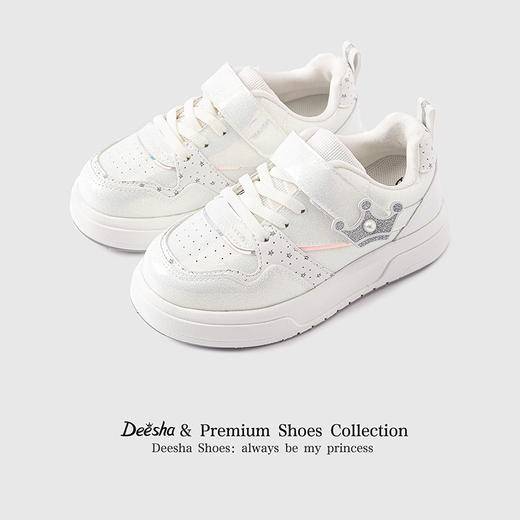 笛莎Deesha 女童童鞋2025秋新款低帮板鞋 商品图2