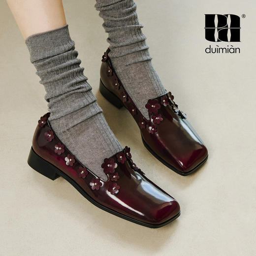 对面duimian-花簇乐福鞋单鞋 商品图1