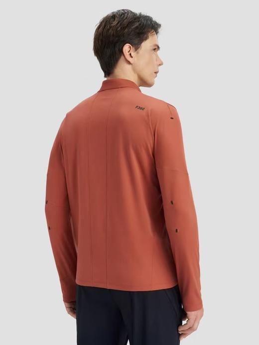 点此购买 迪桑特春秋季男士半拉链长袖速干T恤 bk 327082 商品图6