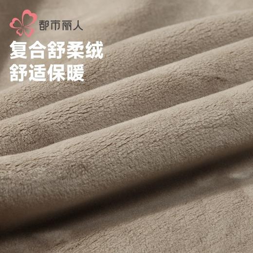 都市丽人打底裤雅赛尔复合绒男士多层打底裤厚九分裤男裤FLH4C1 商品图5